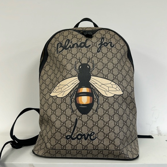 🔥🔥 Gucci Bee 🐝 Backpack 🎒 - Picture 1 of 11